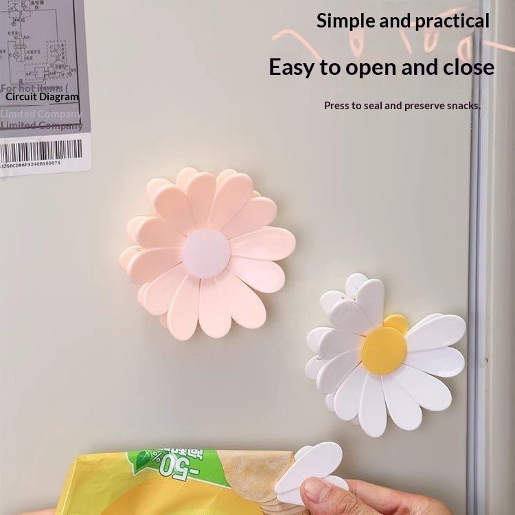 3D Refrigerator Magnet Clip Food Bag Holder