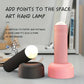 Creative LED Handheld Night Light with Base – Touch Switch Table Lamp