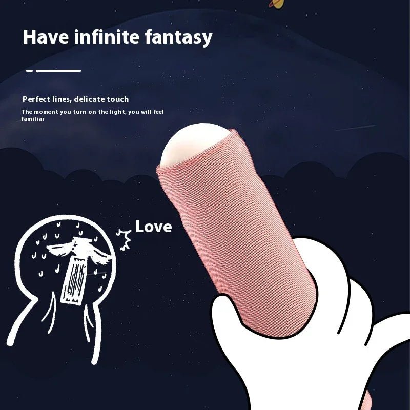 Creative LED Handheld Night Light with Base – Touch Switch Table Lamp