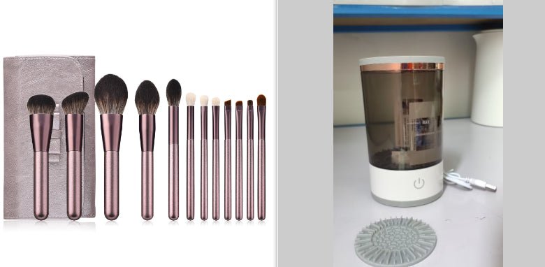 Portable Electric Makeup Brush Cleaner – USB Automatic