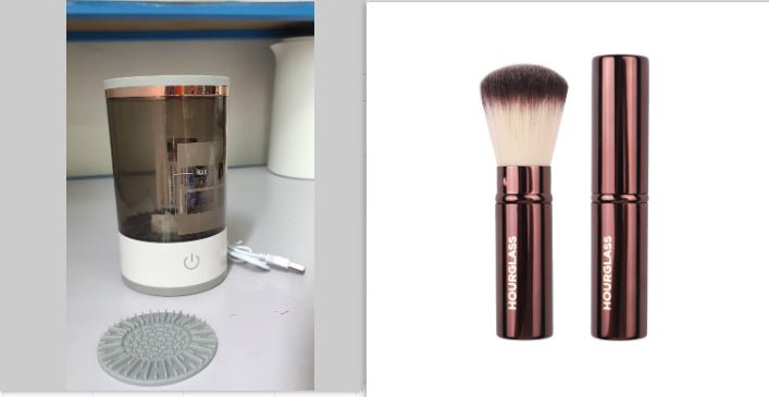 Portable Electric Makeup Brush Cleaner – USB Automatic