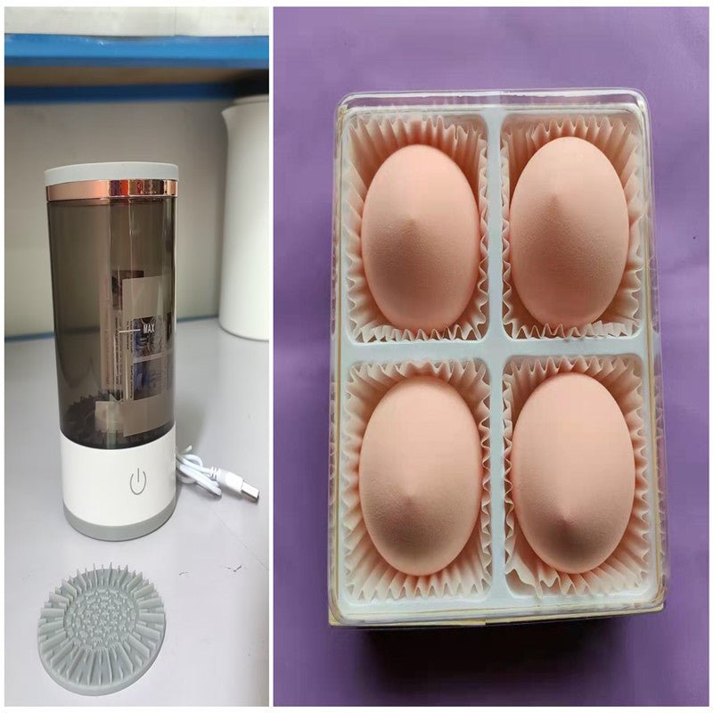 Portable Electric Makeup Brush Cleaner – USB Automatic