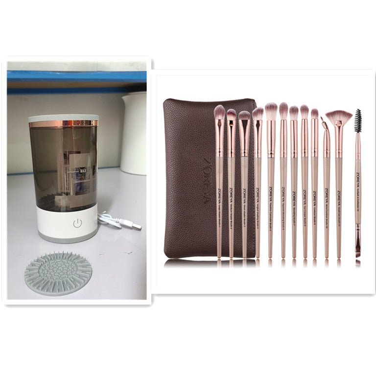Portable Electric Makeup Brush Cleaner – USB Automatic
