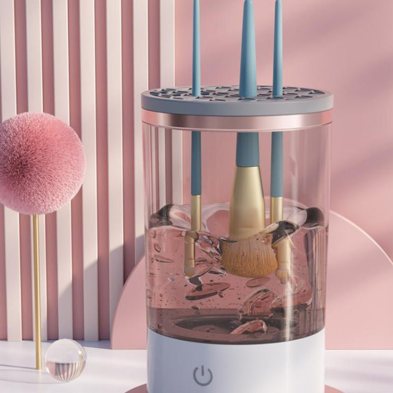 Portable Electric Makeup Brush Cleaner – USB Automatic