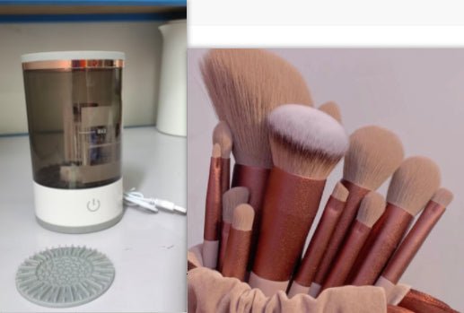 Portable Electric Makeup Brush Cleaner – USB Automatic