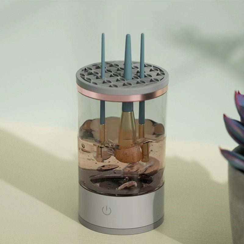 Portable Electric Makeup Brush Cleaner – USB Automatic