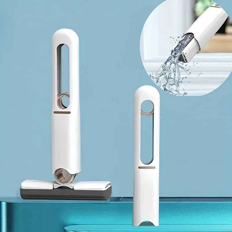 Portable Mini Squeeze Mop for Kitchen, Window & Car Cleaning