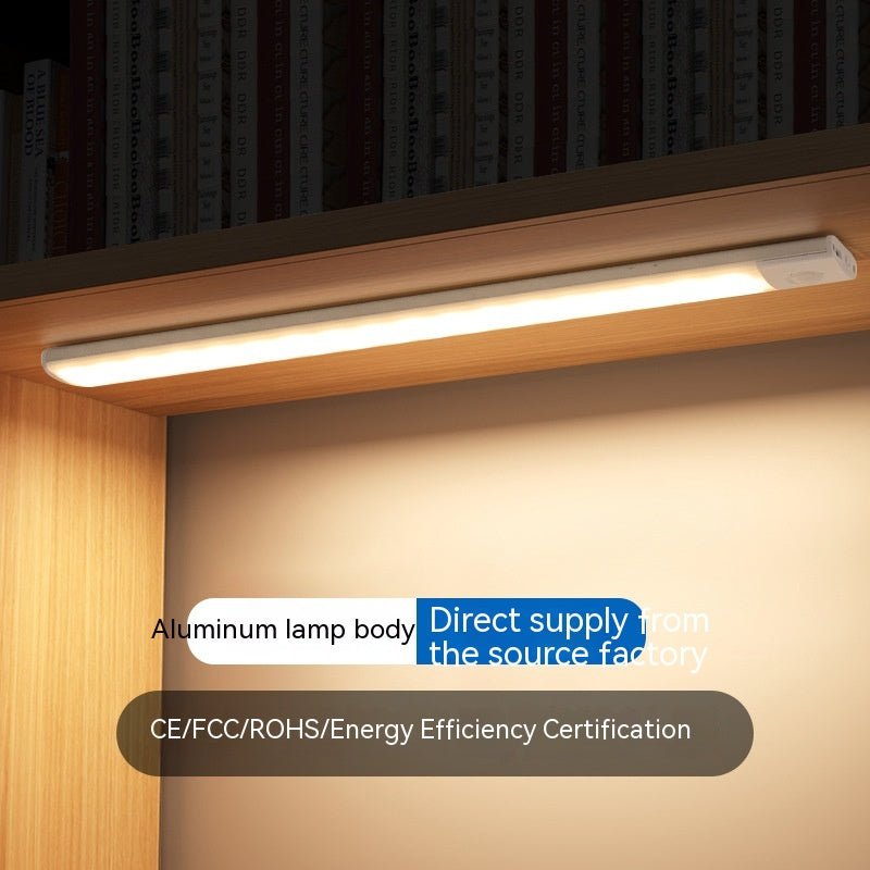 Smart Infrared Sensor Lamp - Wireless Magnetic Rechargeable Cabinet Light for Hallway and Wardrobe
